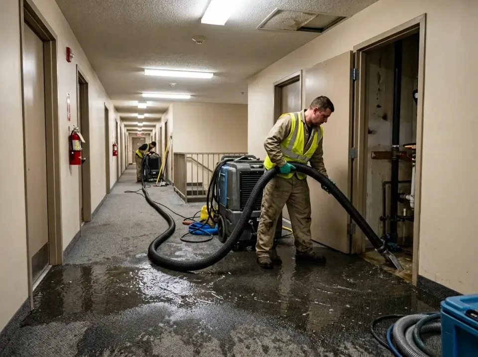 multi-unit-apartment-hallway-f-005 — frequently asked questions, Emergency Burst Pipe Water Extraction & Removal in Thayer,…